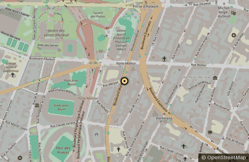 Plan d'accès — Club Circus Paris, 37 boulevard Murat